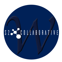 S2 Collaborative badge with W sign on it